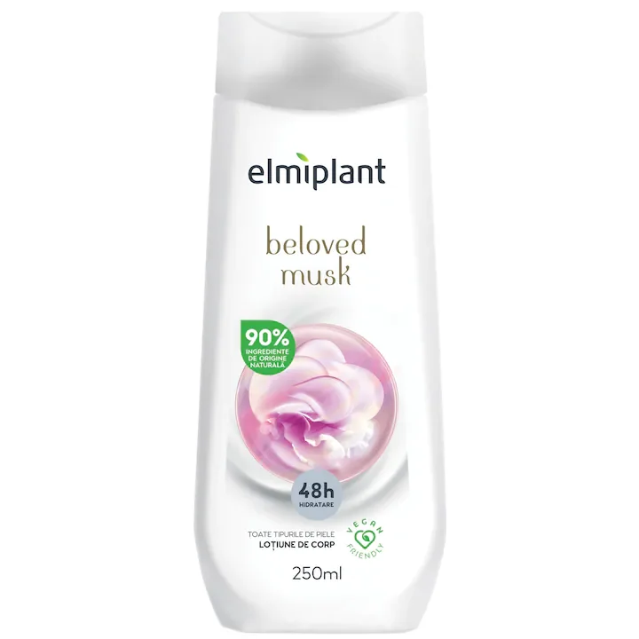 Lotiune de corp Beloved Musk, 250ml, Elmiplant