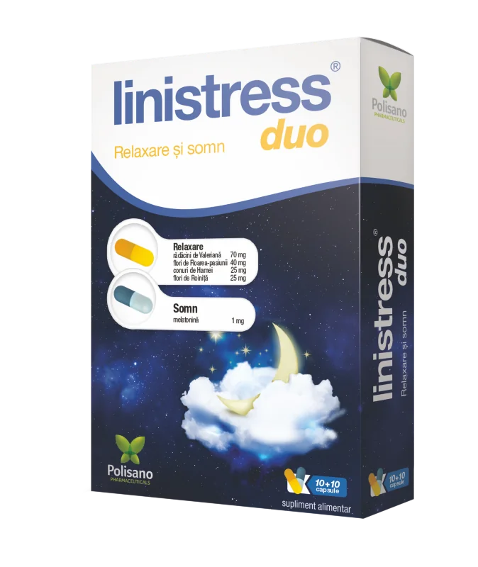 Linistress Duo, 20 capsule, Polisano