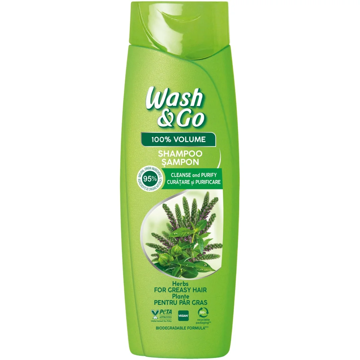 Sampon Herbs, 360ml, Wash&Go