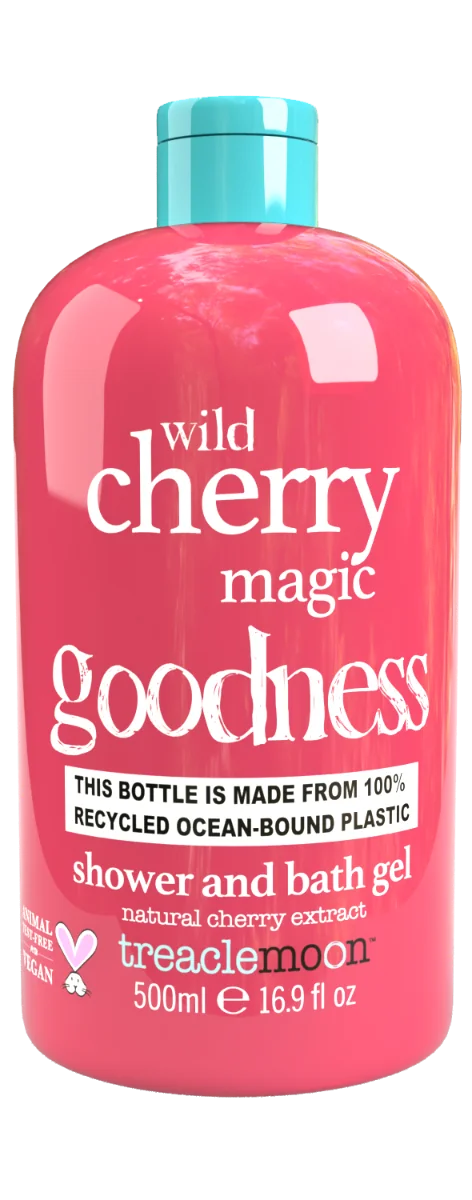 Gel de dus Wild Cherry Magic, 500ml, Treaclemoon