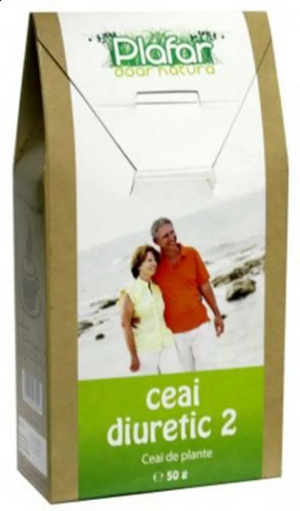 Ceai medical diuretic 2, 50g, Plafar