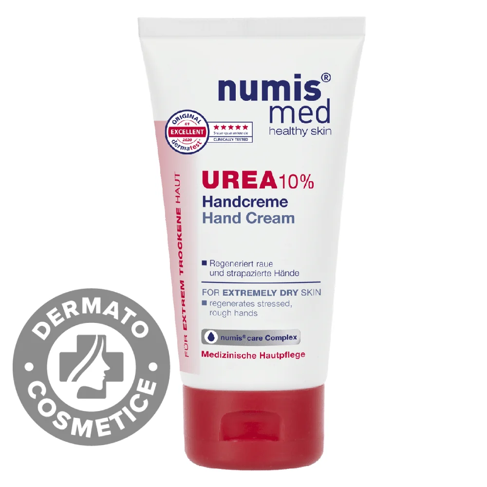 Crema de maini cu uree 10%, 75ml, Numismed 