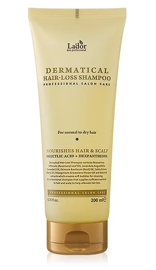 Sampon pentru caderea parului Hair-Loss Dermatical, 200ml, La'dor