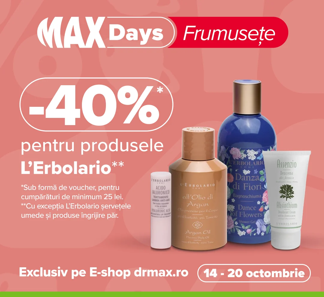 Max Days Octombrie 2024 L'Erbolario