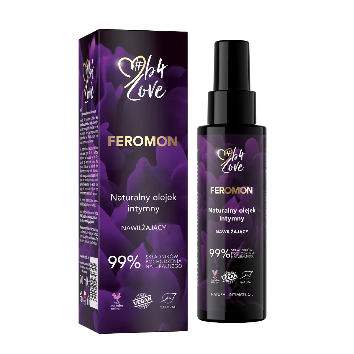 Ulei intim feromon, 70ml, B4Love 