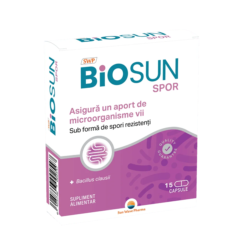Biosun Spor, 15 capsule, Sun Wave Pharma