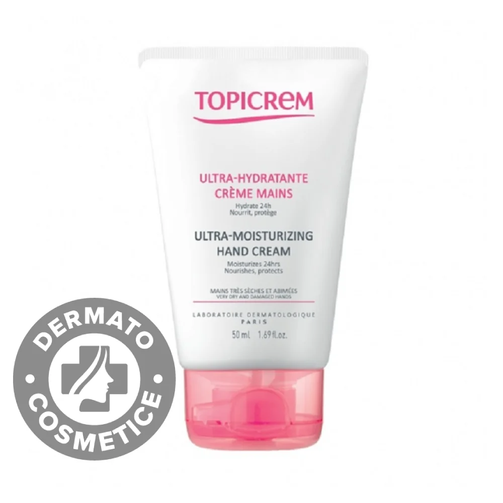 Crema de maini ultra hidratanta, 50ml, Topicrem 