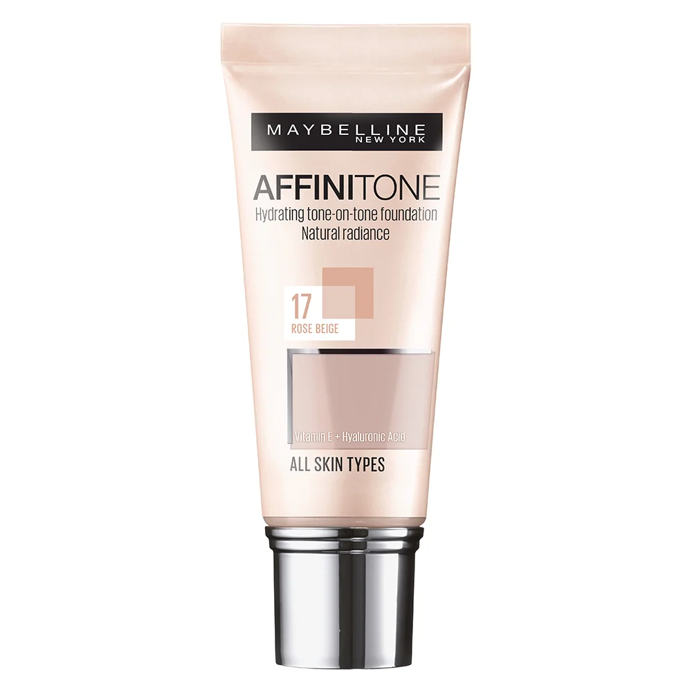 Fond de ten 17 Rose Beige Affinitone, 30ml, Maybelline 