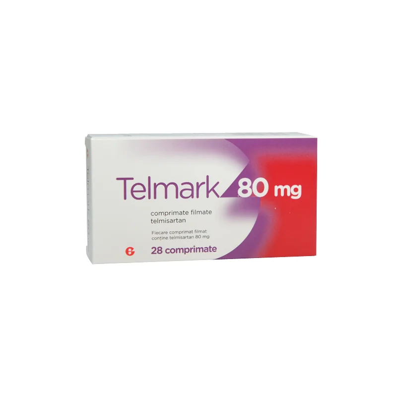 Telmark 80mg, 28 comprimate filmate, Glenmark 