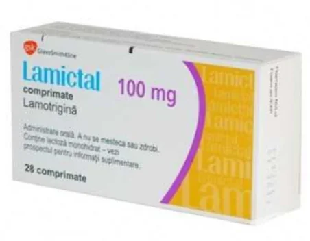 Lamictal 100mg, 28 comprimate, GSK 