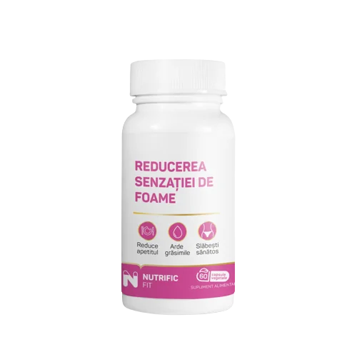 Reducerea senzatiei de foame, 60 capsule vegetale, Nutrific 