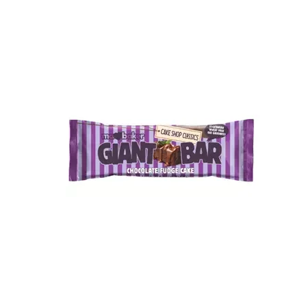 Baton din ovaz cu ciocolata Fudge Giant Bar, 100g, Ma Baker