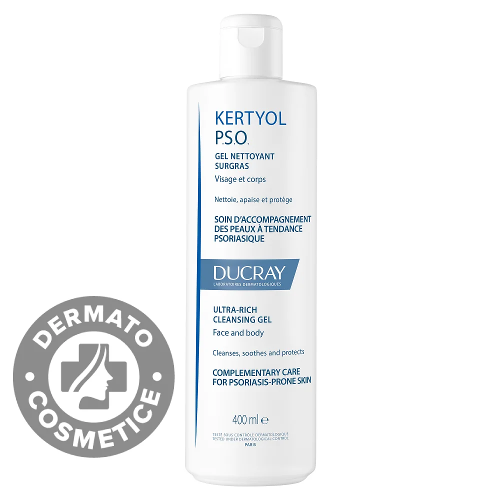 Gel de curatare Kertyol PSO, 400ml, Ducray