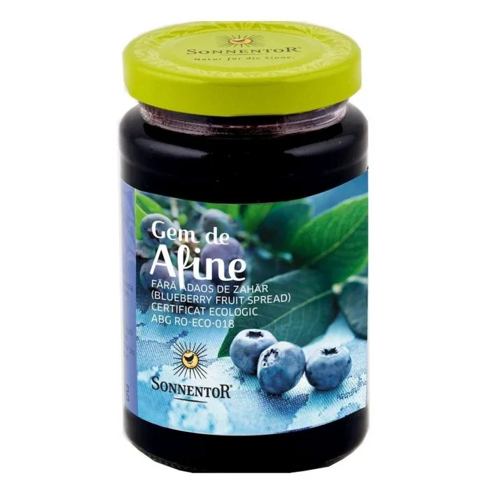 Gem Bio de Afine (fara zahar), 250g, Sonnentor