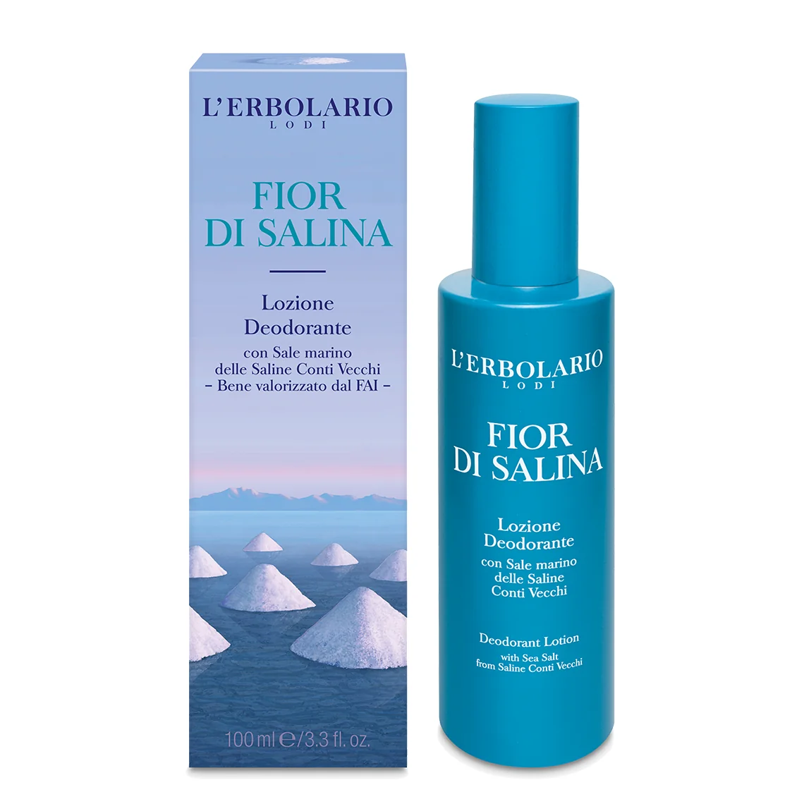 L'Erbolario Deodorant Fior Di Salina, 100ml