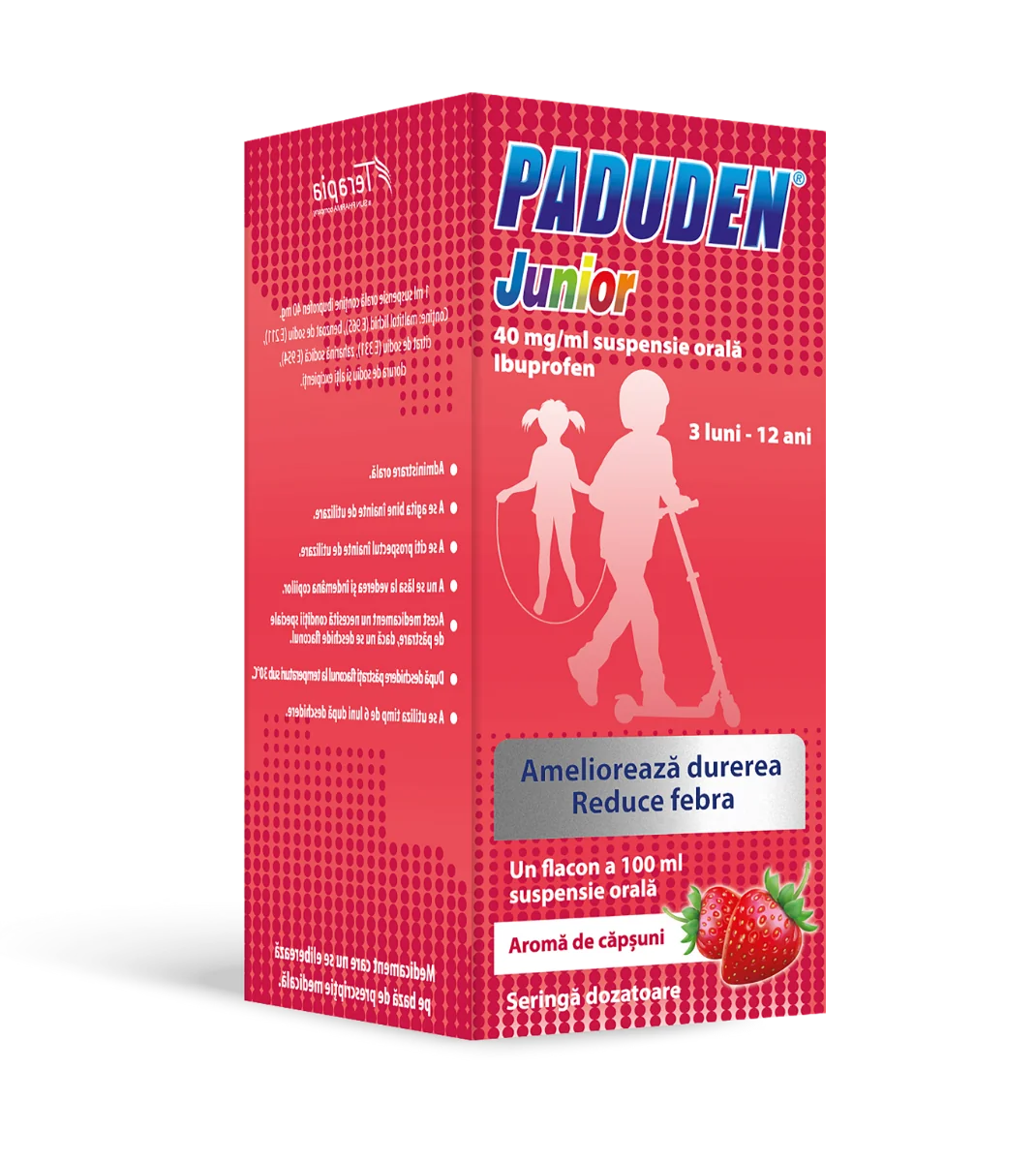 Paduden Junior suspensie orala 40mg/ml, 100ml, Terapia