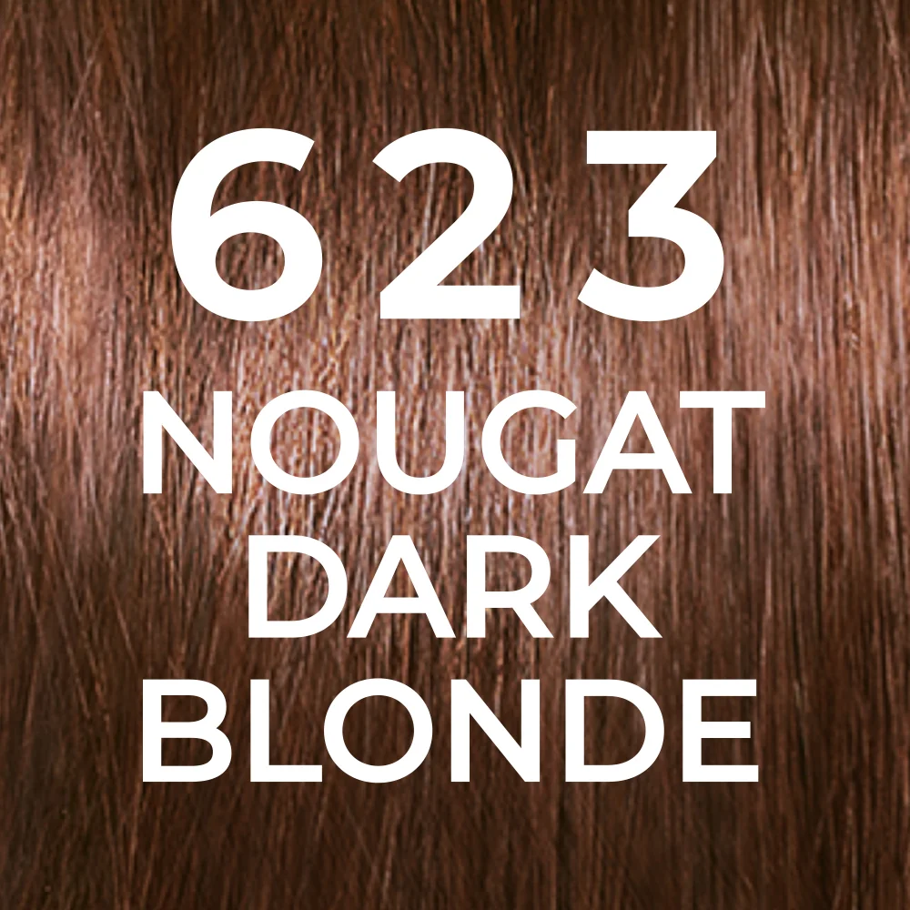 Vopsea de par semi-permanenta Casting Natural Gloss 623 Nougat Dark Blonde, 180ml, L'Oreal Paris 