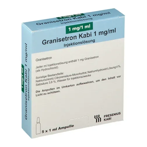 Granisetron Kabi solutie injectabila 1mg/ml, 5 fiole, Fresenius