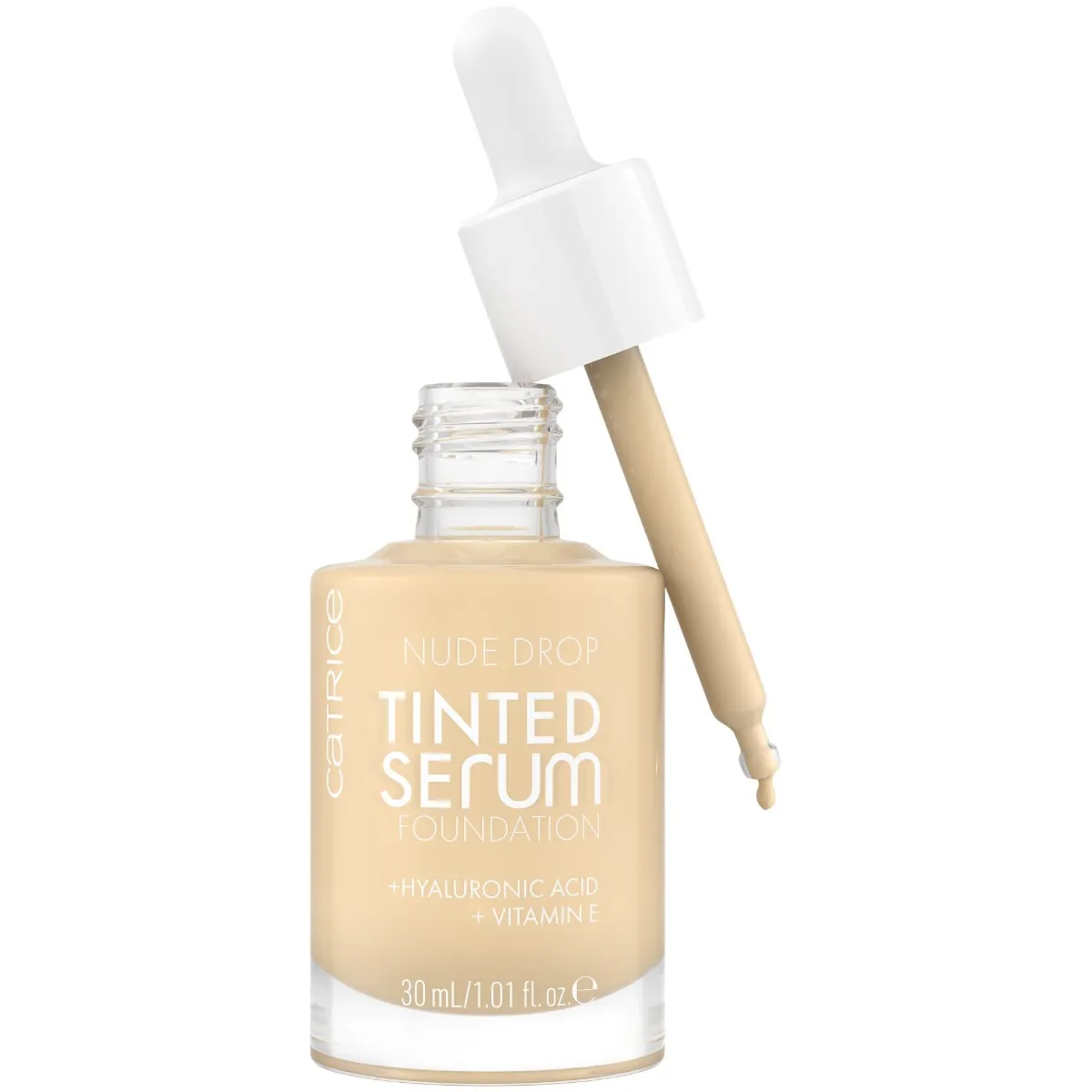 Fond de ten Nude Drop Tinted Serum Foundation 010N, 30ml, Catrice 