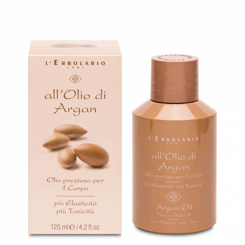 L'Erbolario Ulei de argan pentru corp, 125ml