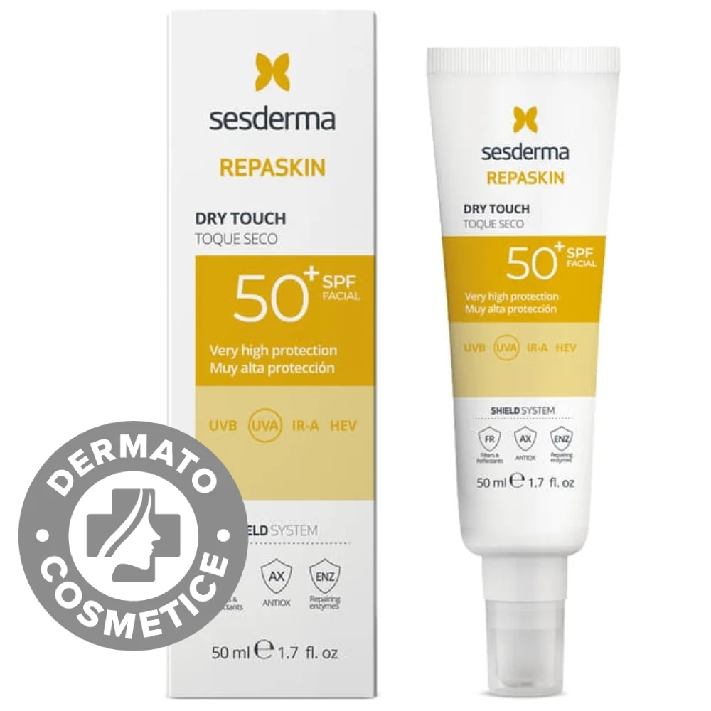 Crema cu SPF50+ Repaskin Dry Touch, 50ml, Sesderma