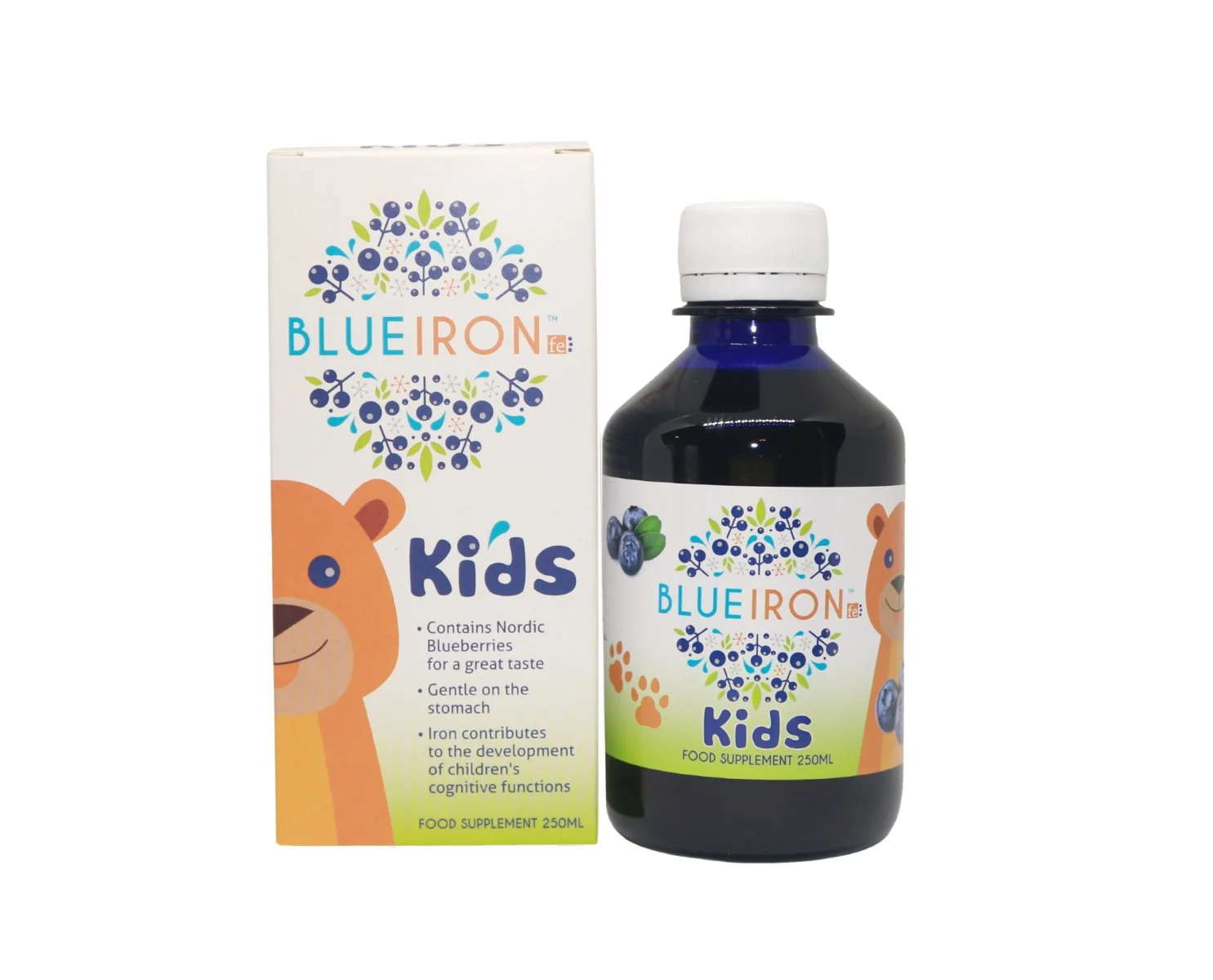 Fier lichid Kids, 250ml, Blueiron