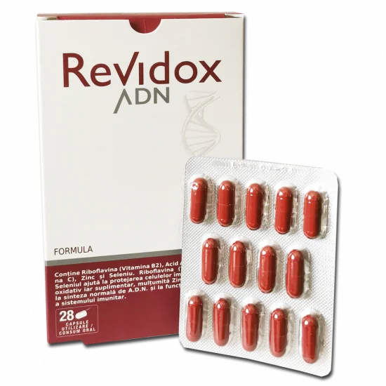 Revidox ADN, 28 capsule, Actafarma