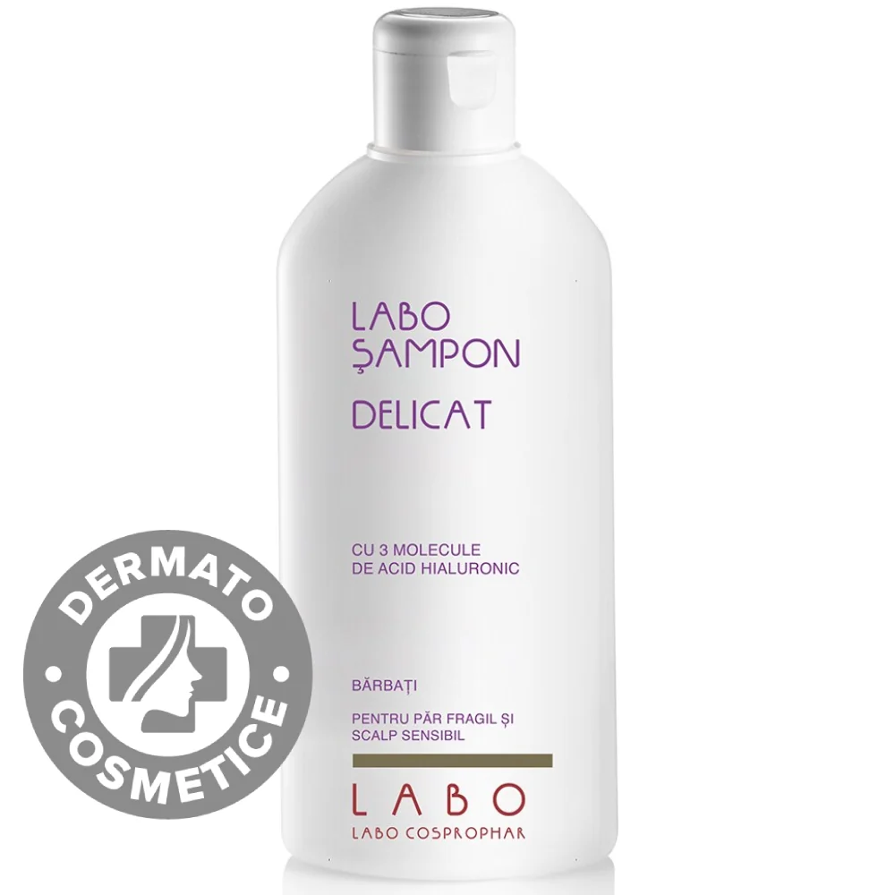 Sampon Delicat pentru par fragil barbati, 200ml, Labo