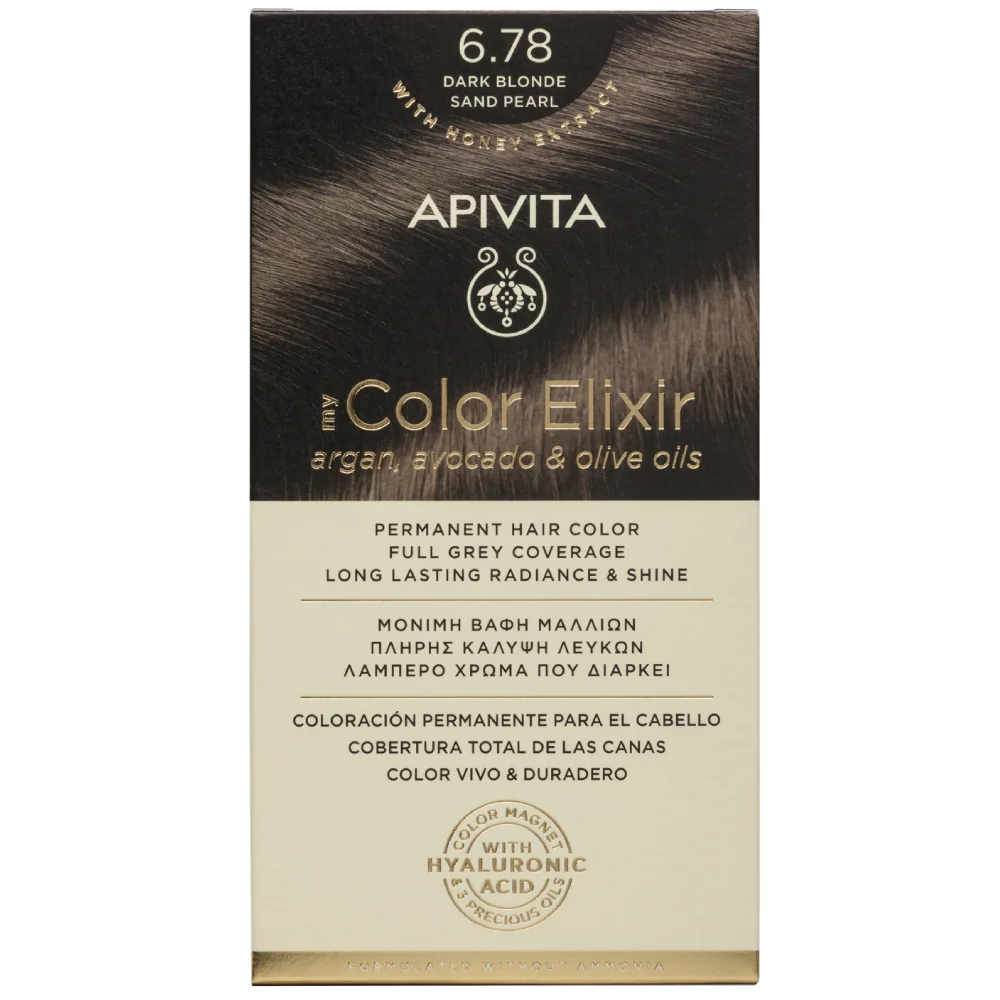 Apivita My Color Elixir Vopsea de par, N6.78