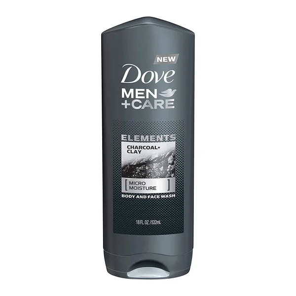 Gel de dus Men+Care Charcoal & Clay, 250ml, Dove