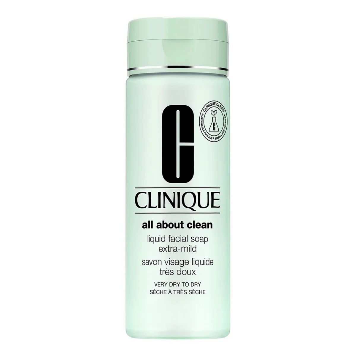 Sapun lichid bland pentru curatarea tenului All About Clean, 200ml, Clinique