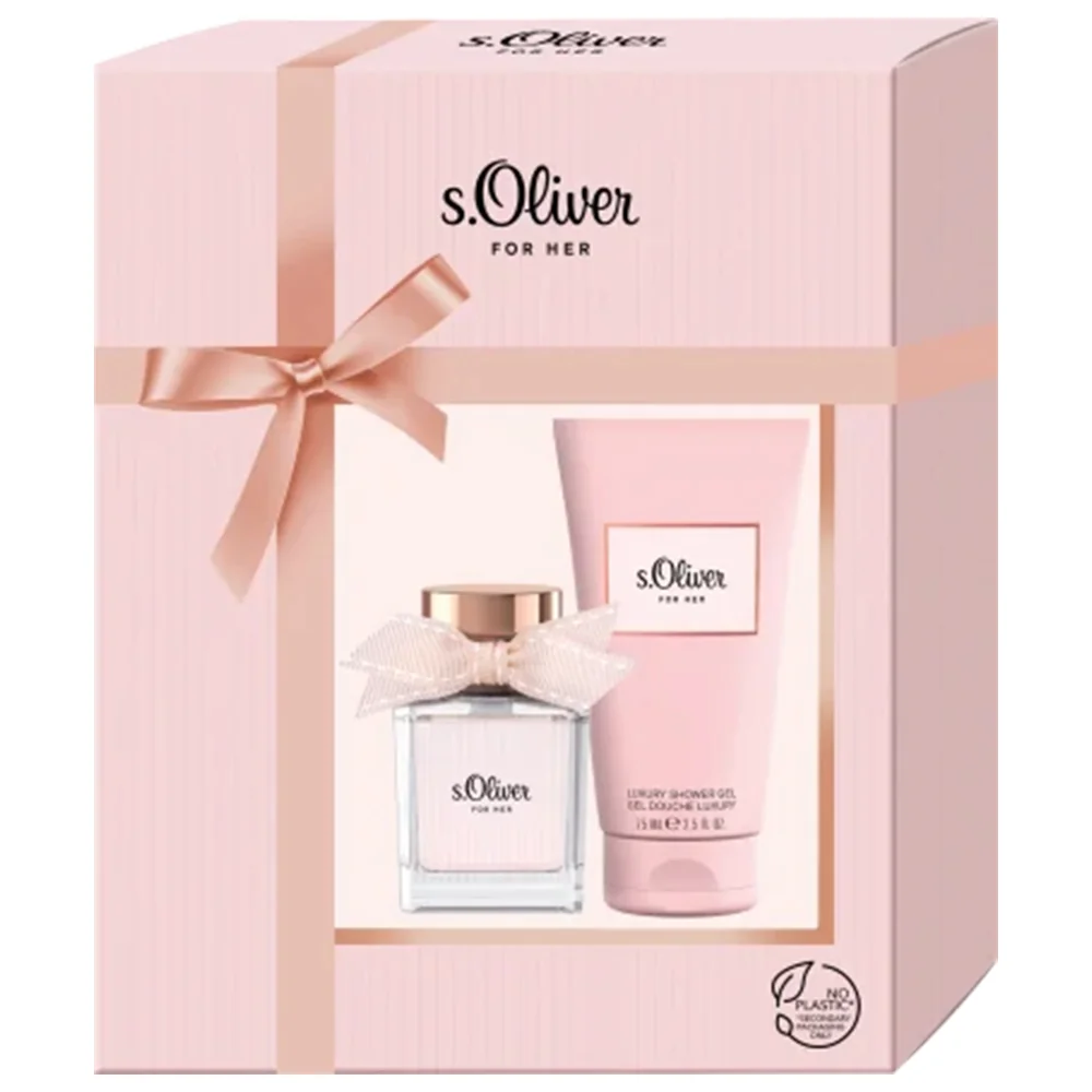 Set For her Apa de toaleta 30ml + Gel de dus 75ml, S.Oliver 