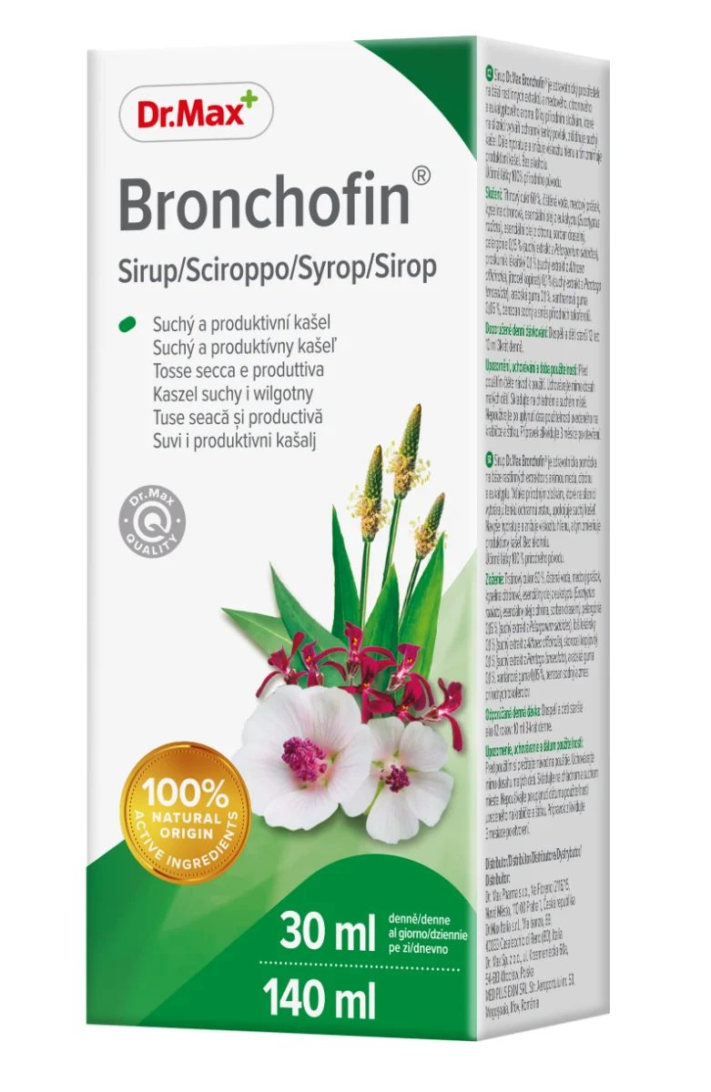 Dr. Max Bronchofin Sirop, 140ml