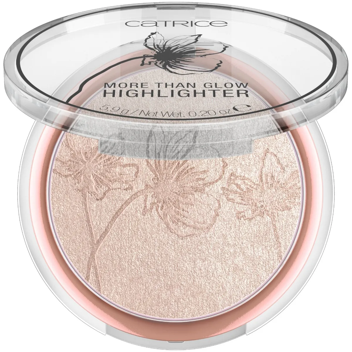 Iluminator More Than Glow Highlighter 020 - Supreme Rose Beam, 5.9g, Catrice 