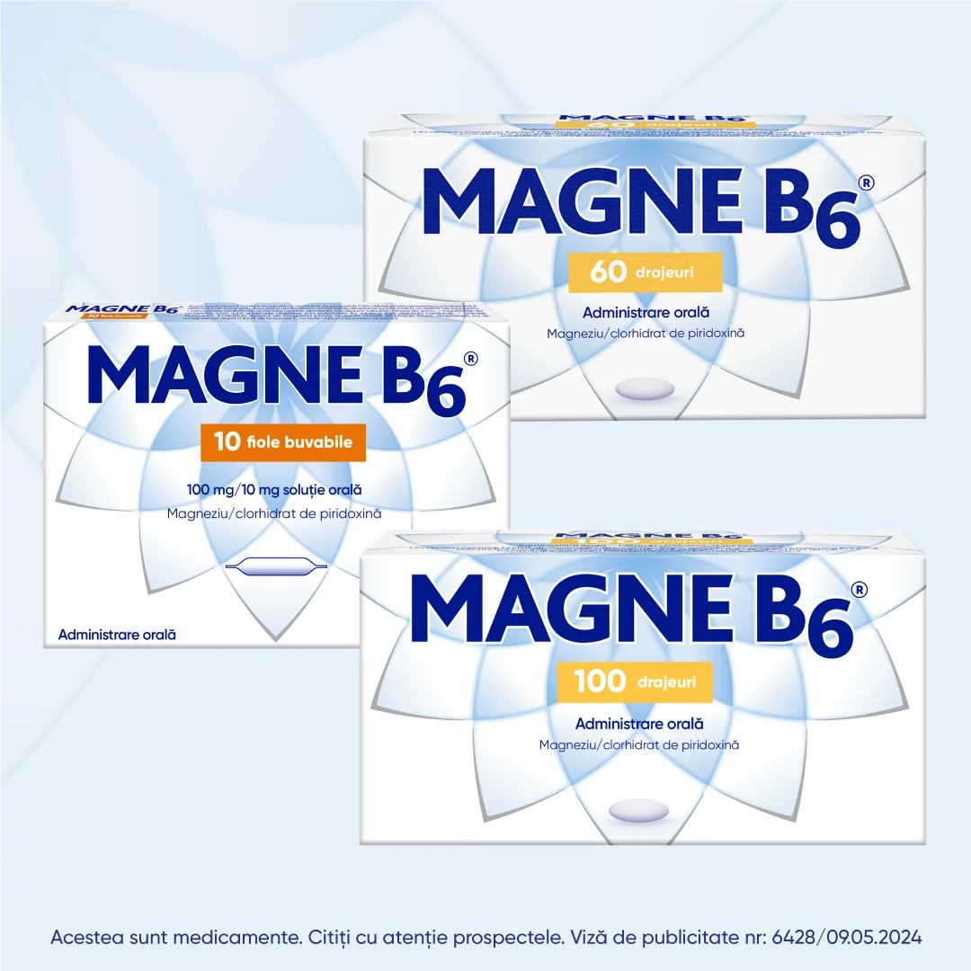 Magne B6 Premium 100mg / 10mg, 40 comprimate, Sanofi 