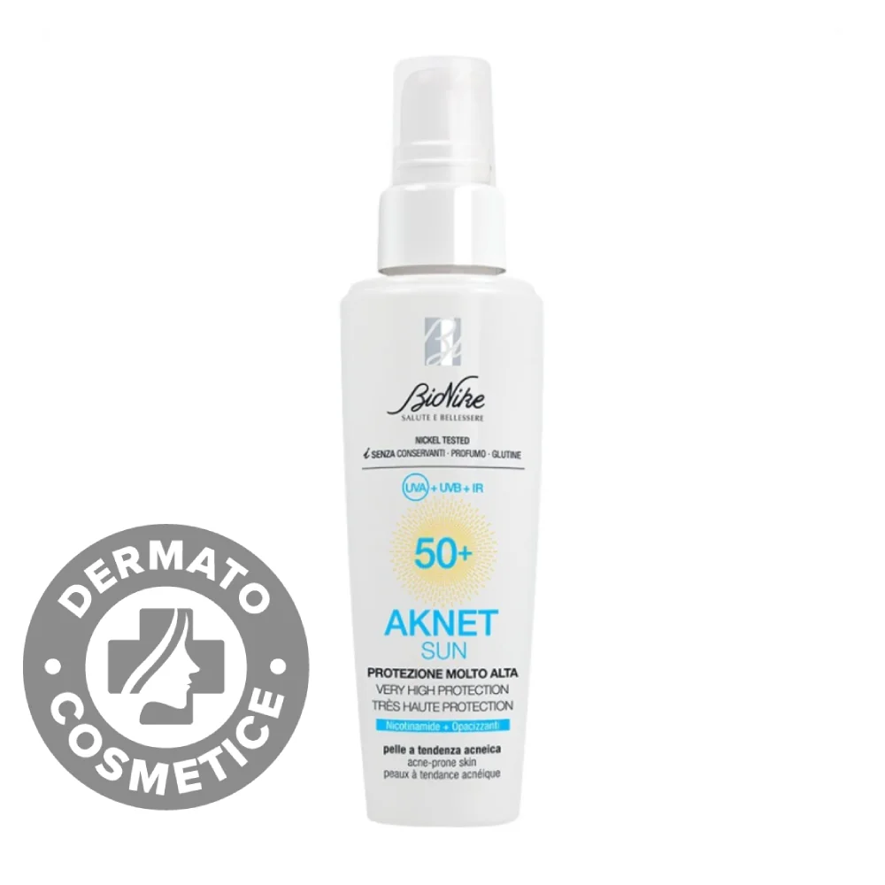 Crema cu protectie solara SPF50+ Aknet, 50ml, Bionike