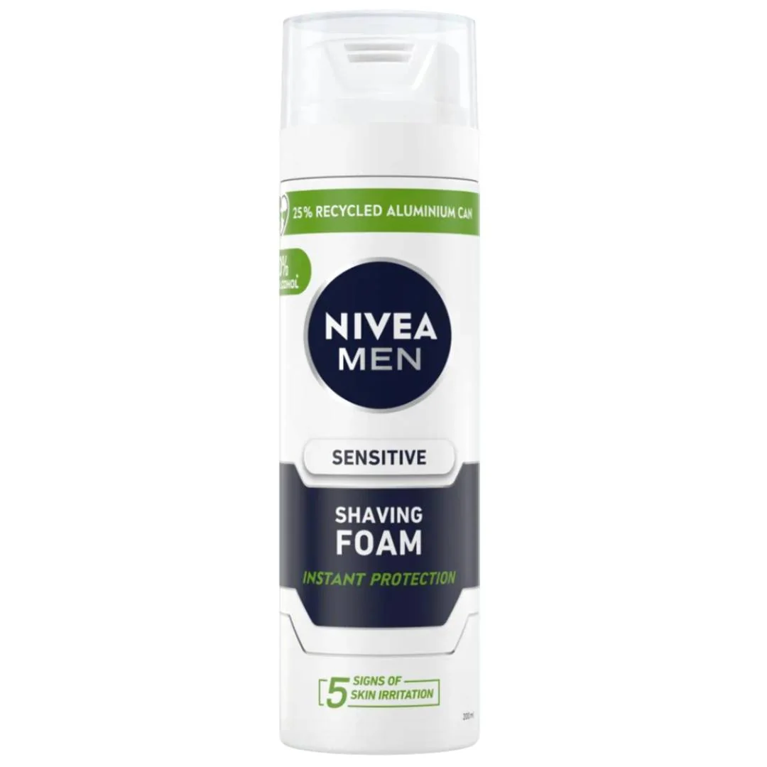 Spuma pentru ras Sensitive, 200ml, Nivea