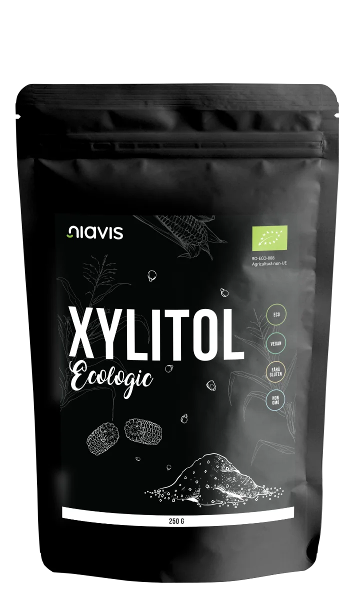 Xylitol Pulbere ecologica, 250g, Niavis