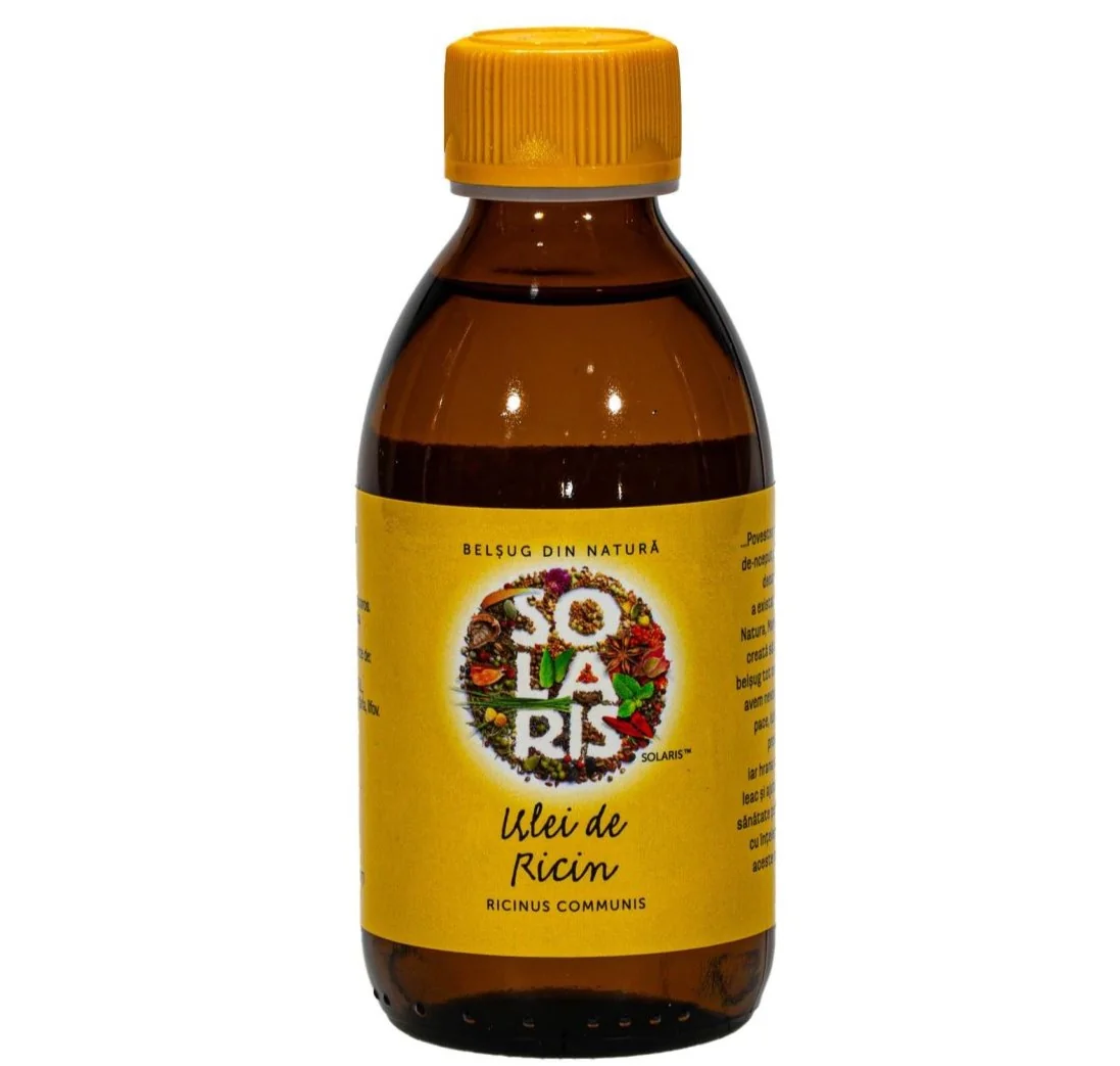 Ulei de ricin, 200ml, Solaris