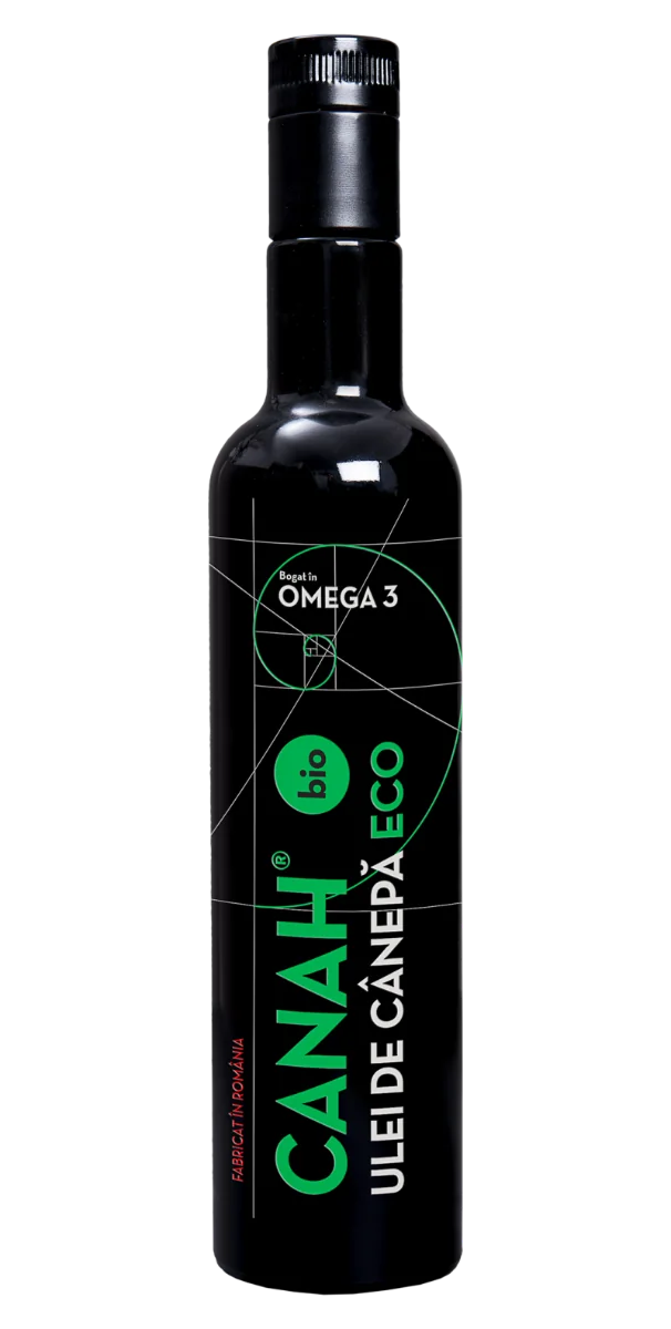 Ulei de canepa ECO, 500ml, Canah