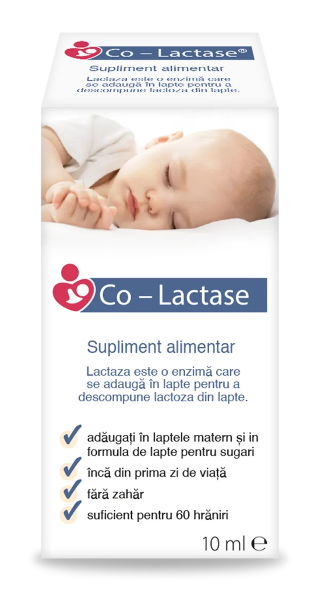 Picaturi pentru sugari Co-Lactase, 10ml, Maxima HealthCare