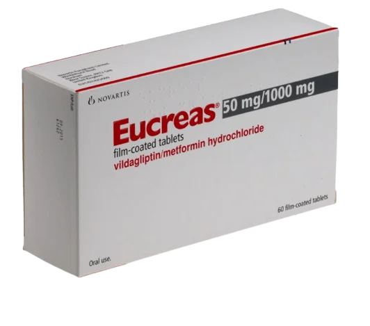 Eucreas 50mg/1000mg, 60 comprimate, Novartis 