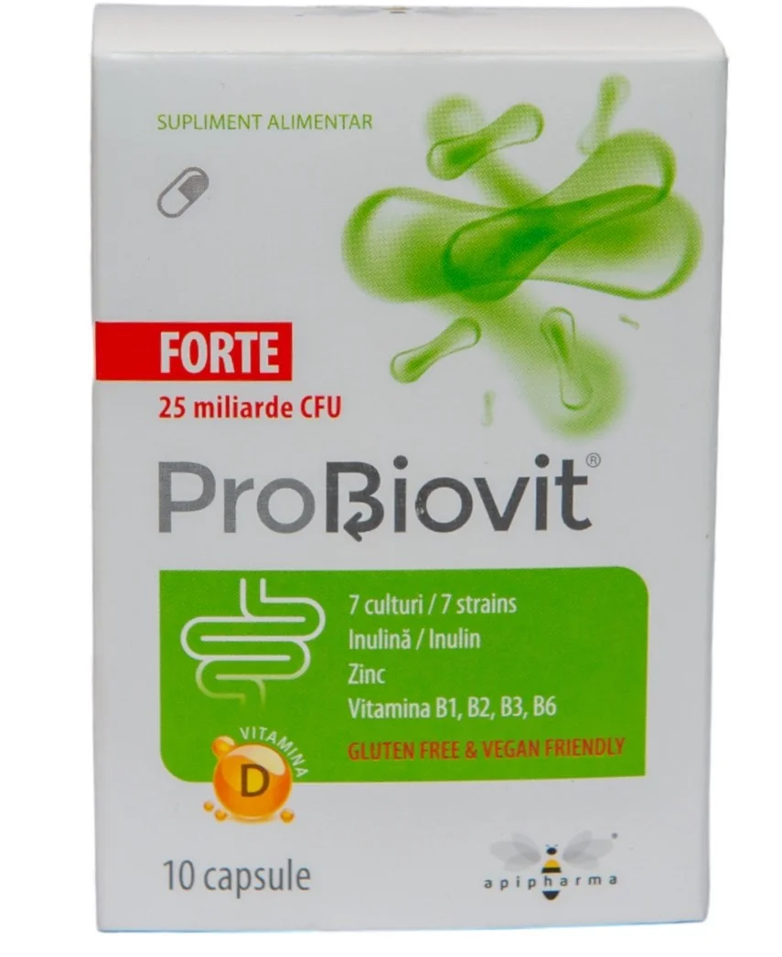 Probiovit Forte, 10 capsule, Apipharma 