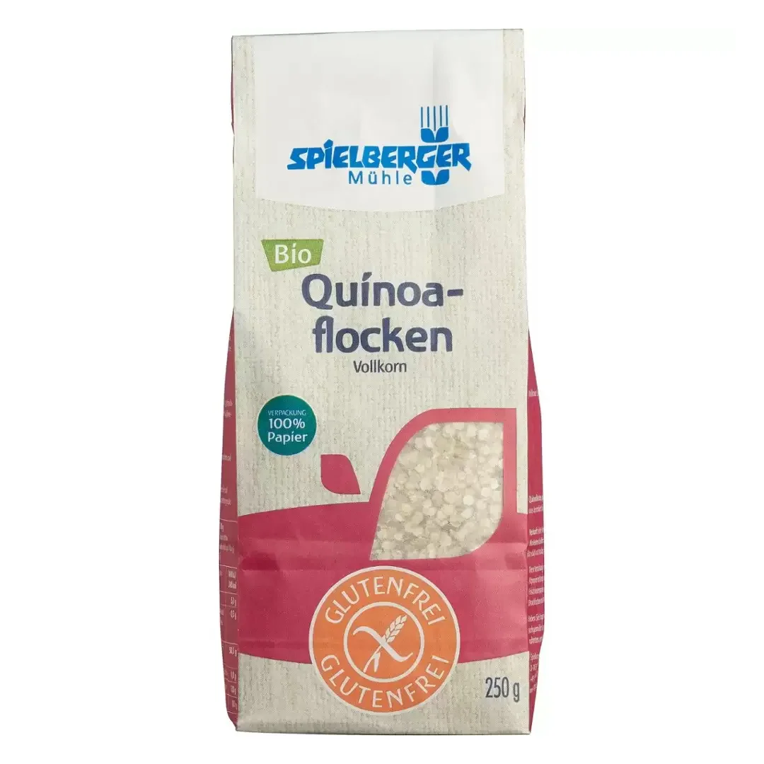 Fulgi de quinoa integrali Eco fara gluten, 250g, Spielberger