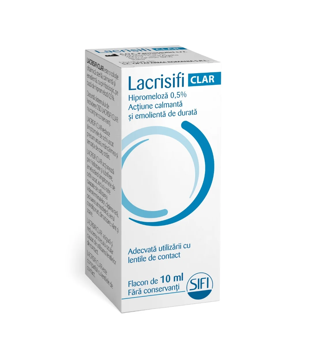 Lacrisifi Clar Solutie oftalmica 0,5%, 10ml, SIFI