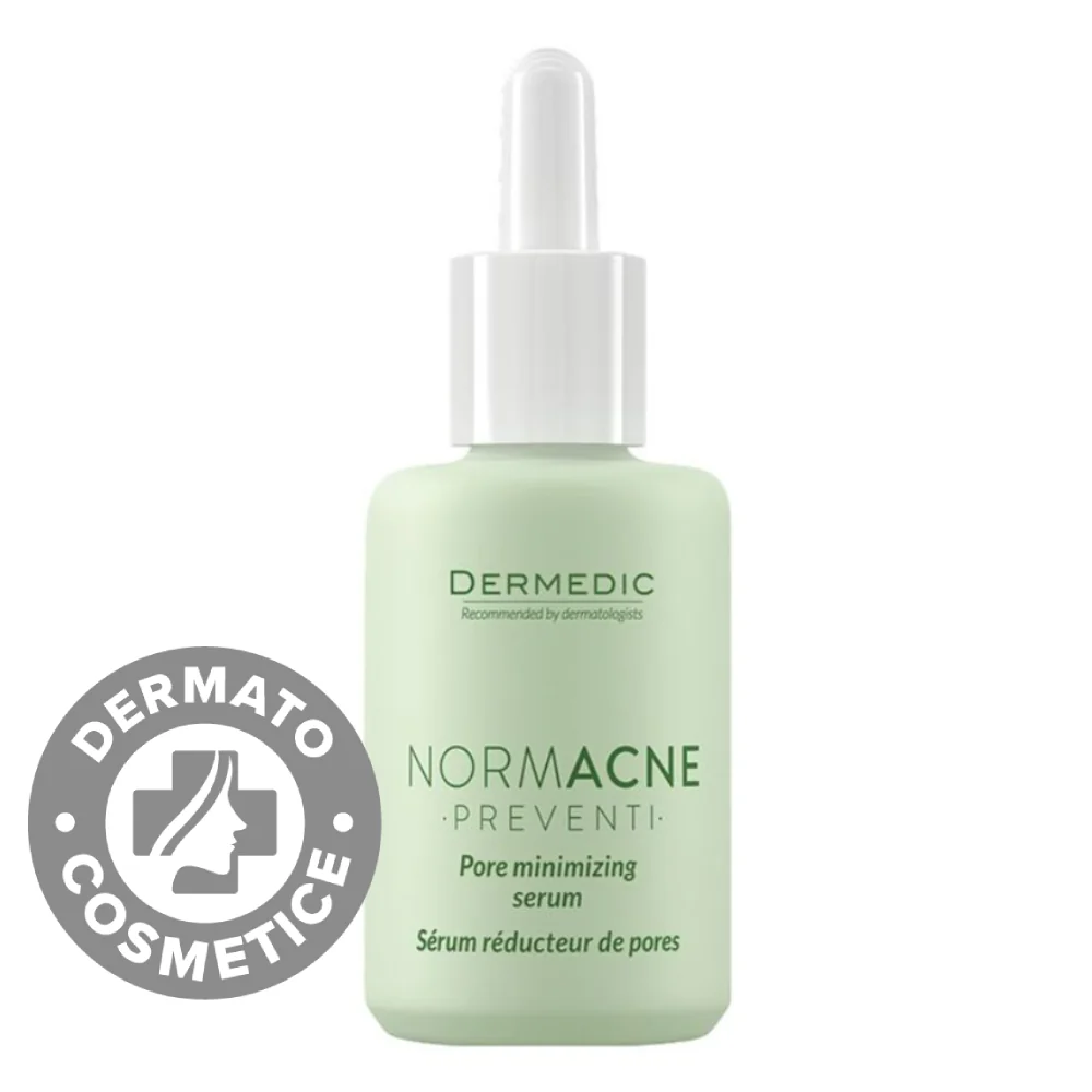 Ser pentru minimizarea porilor Normacne, 30ml, Dermedic