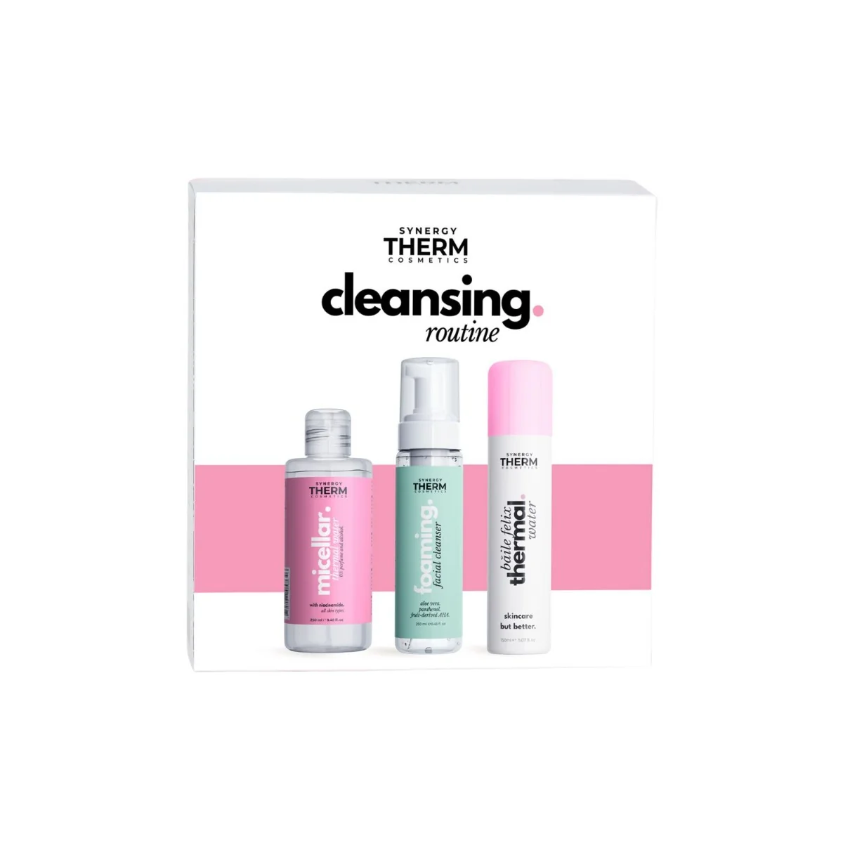 Pachet Promotional Cleansing Routine, Synergy Therm 