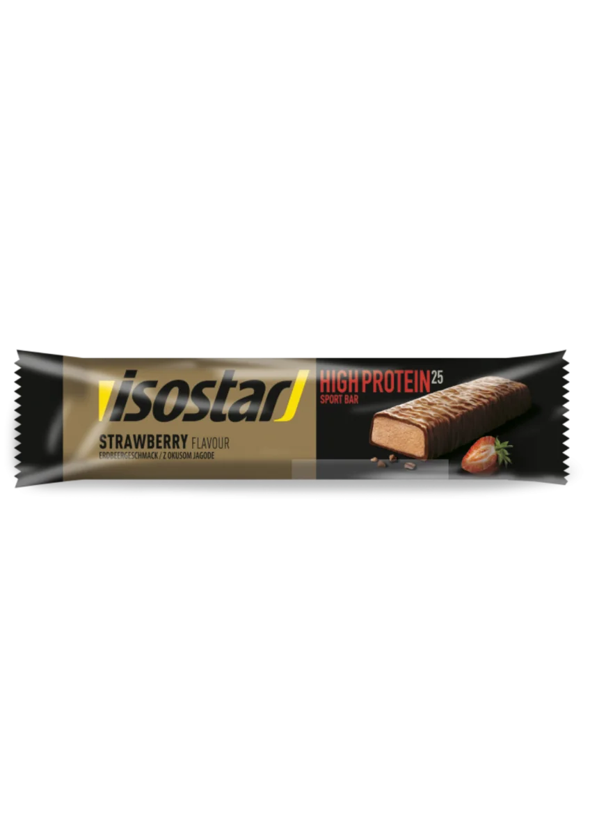 Baton High Protein cu aroma de capsuni, 35g, Isostar