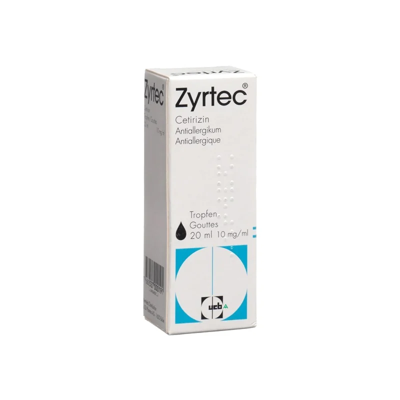 Zyrtec 10mg/ml picaturi orale solutie, 20ml, UCB