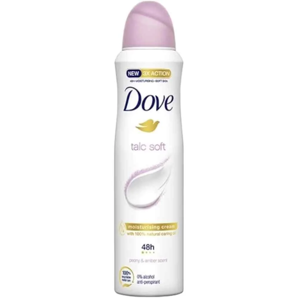 Antiperspirant Talc Soft, 150ml, Dove